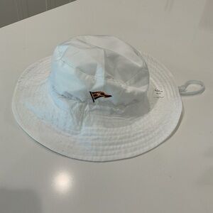 Balboa Yacht Club Newport Beach youth bucket hat chin strap and UV protection